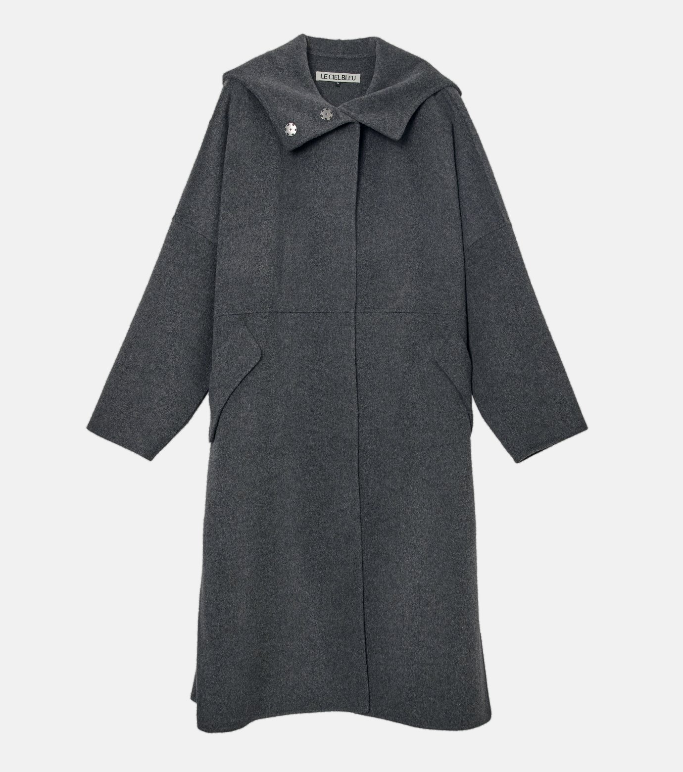 LE CIEL BLEU｜フードダブルフェイスコート / Hooded Double-Face Coat