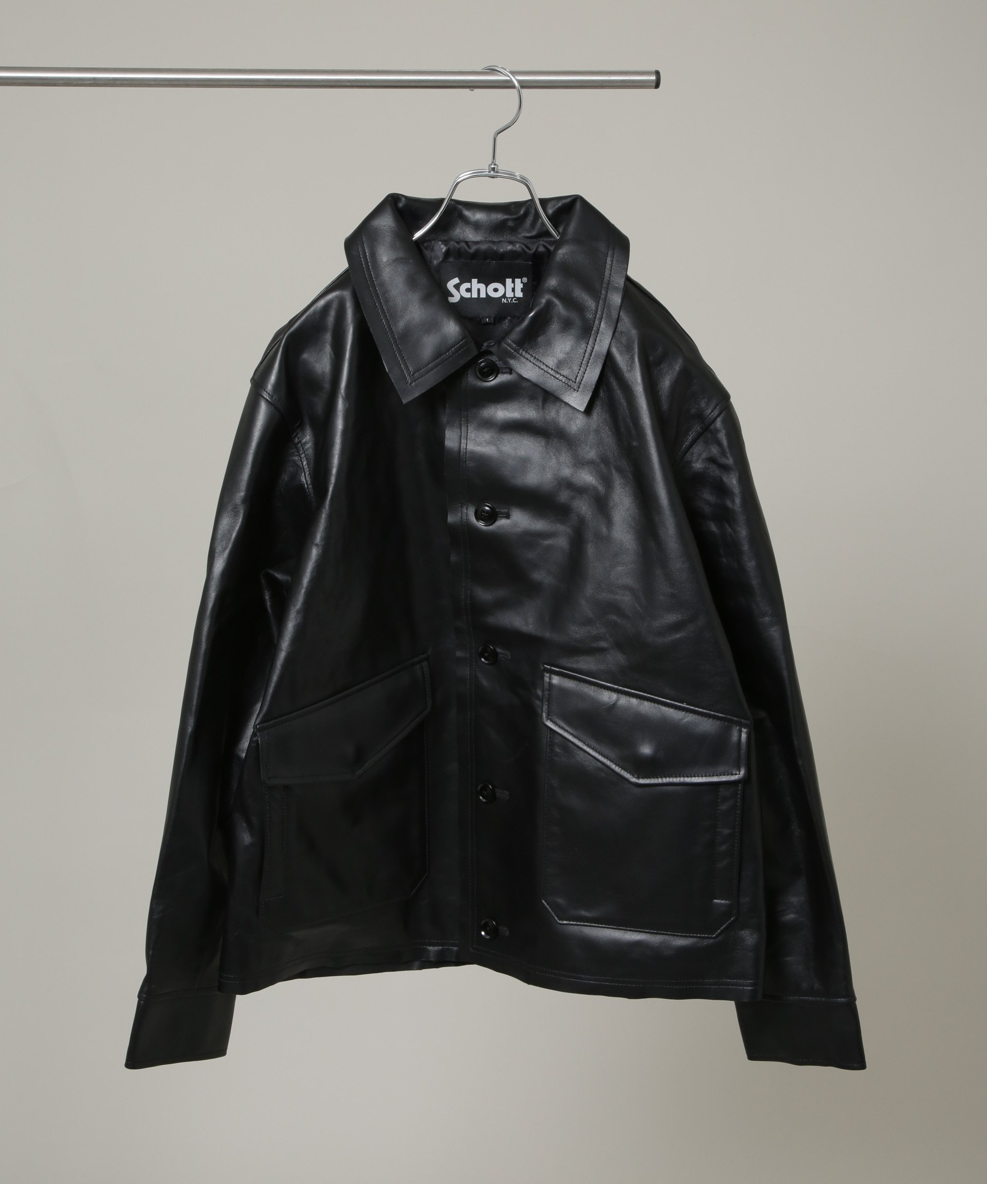 NANO universe｜Schott/別注 LEATHER JACKET | Rakuten Fashion(楽天