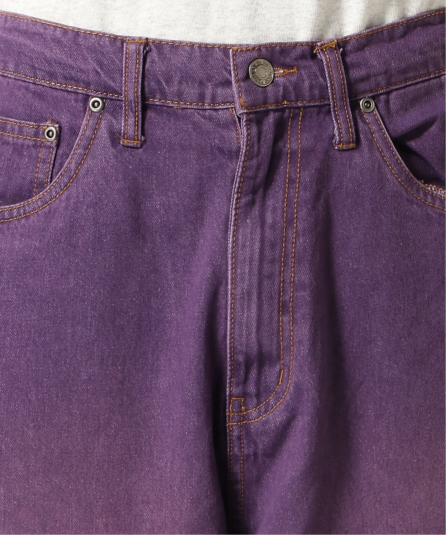 SITRY｜ワイドパンツ メンズ ワイドテーパード カラーデニム パンツ