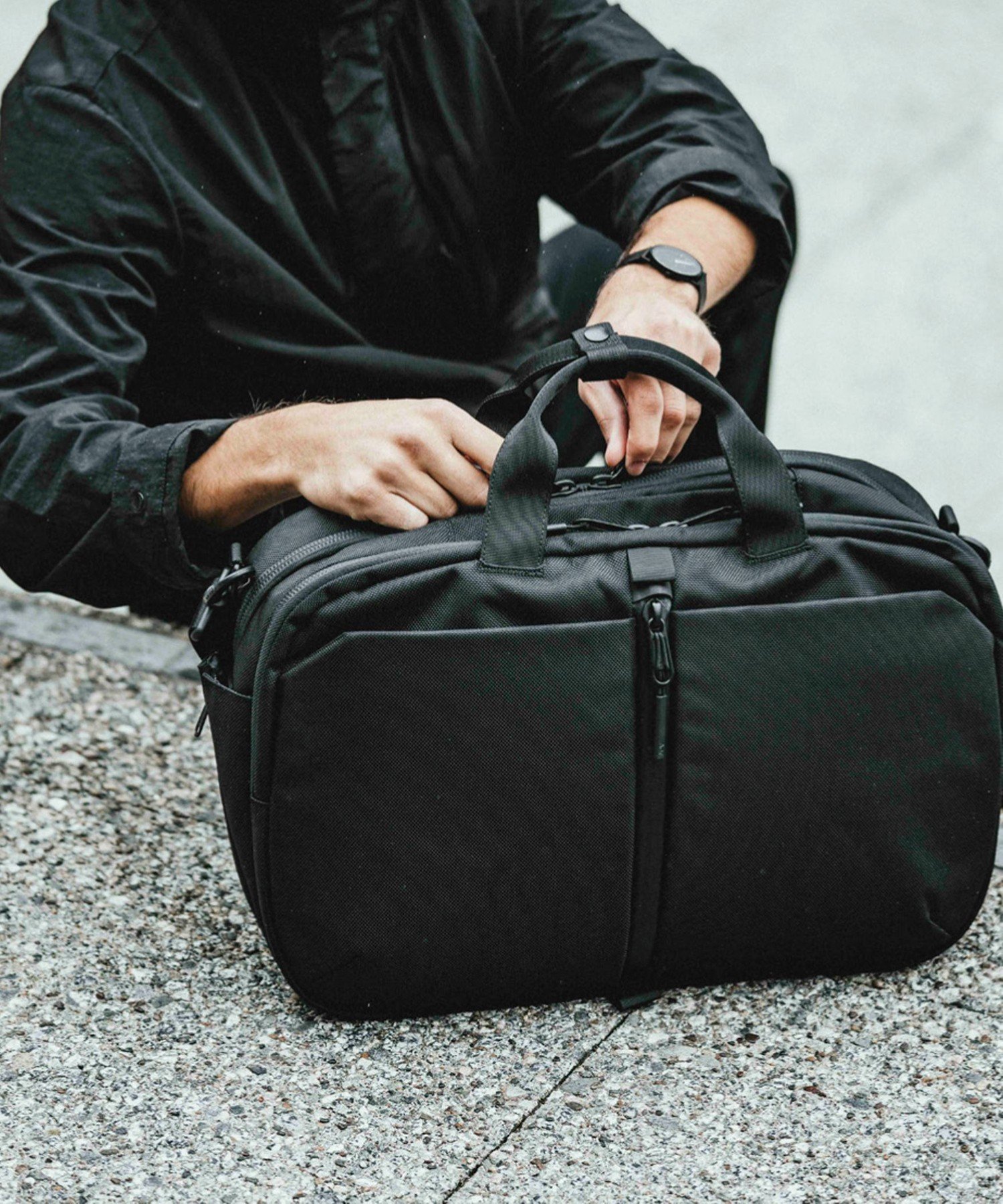 Aer エアー 3WAY BRIEF ビューティ&ユース 別注モデル BEAUTY&YOUTH UNITED ARROWS｜【別注】 <Aer> 3WAY BRIEF/バッグ