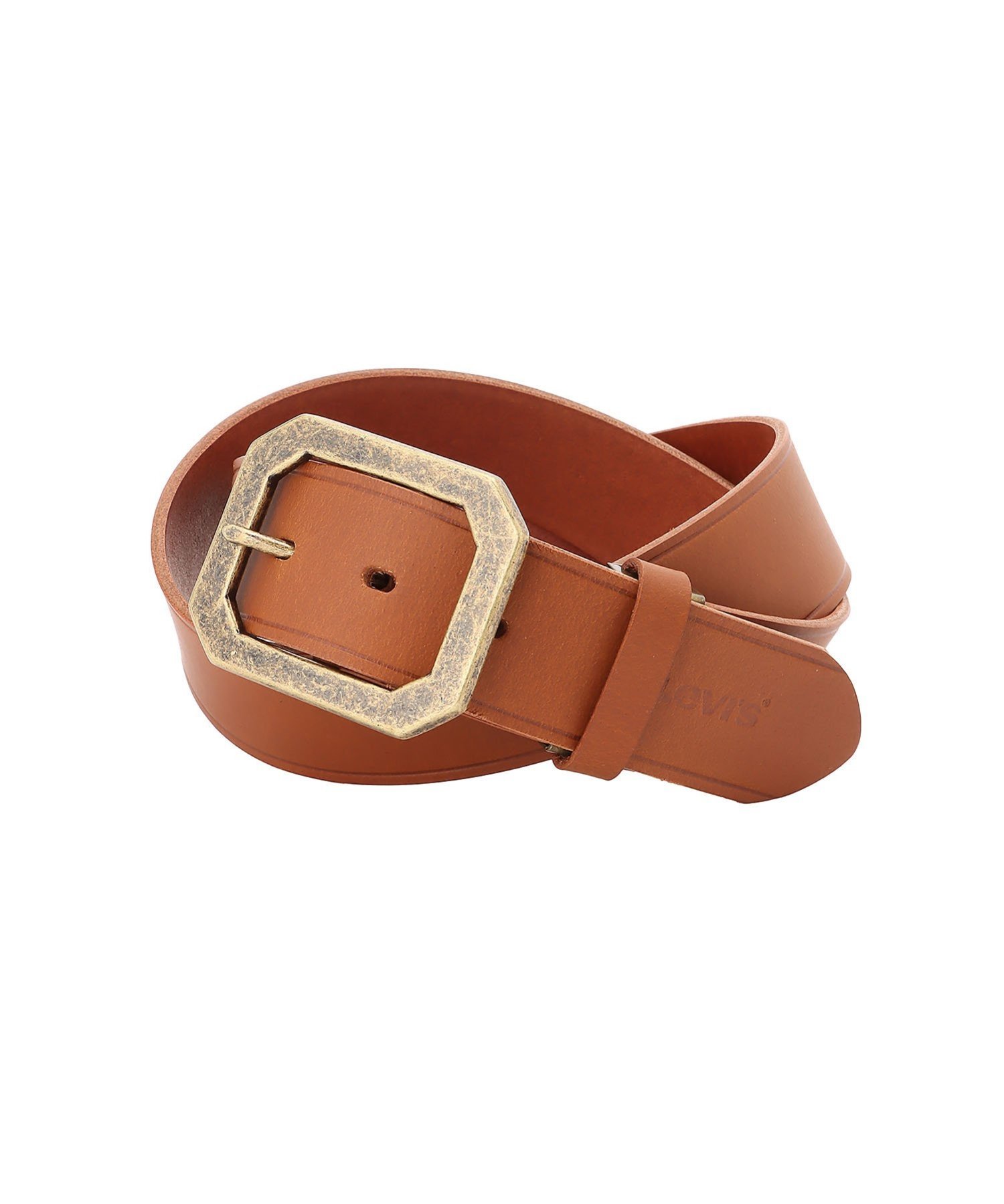 SITRY｜Levi's リーバイス ベルト メンズ 本革 八角バックル 40mm