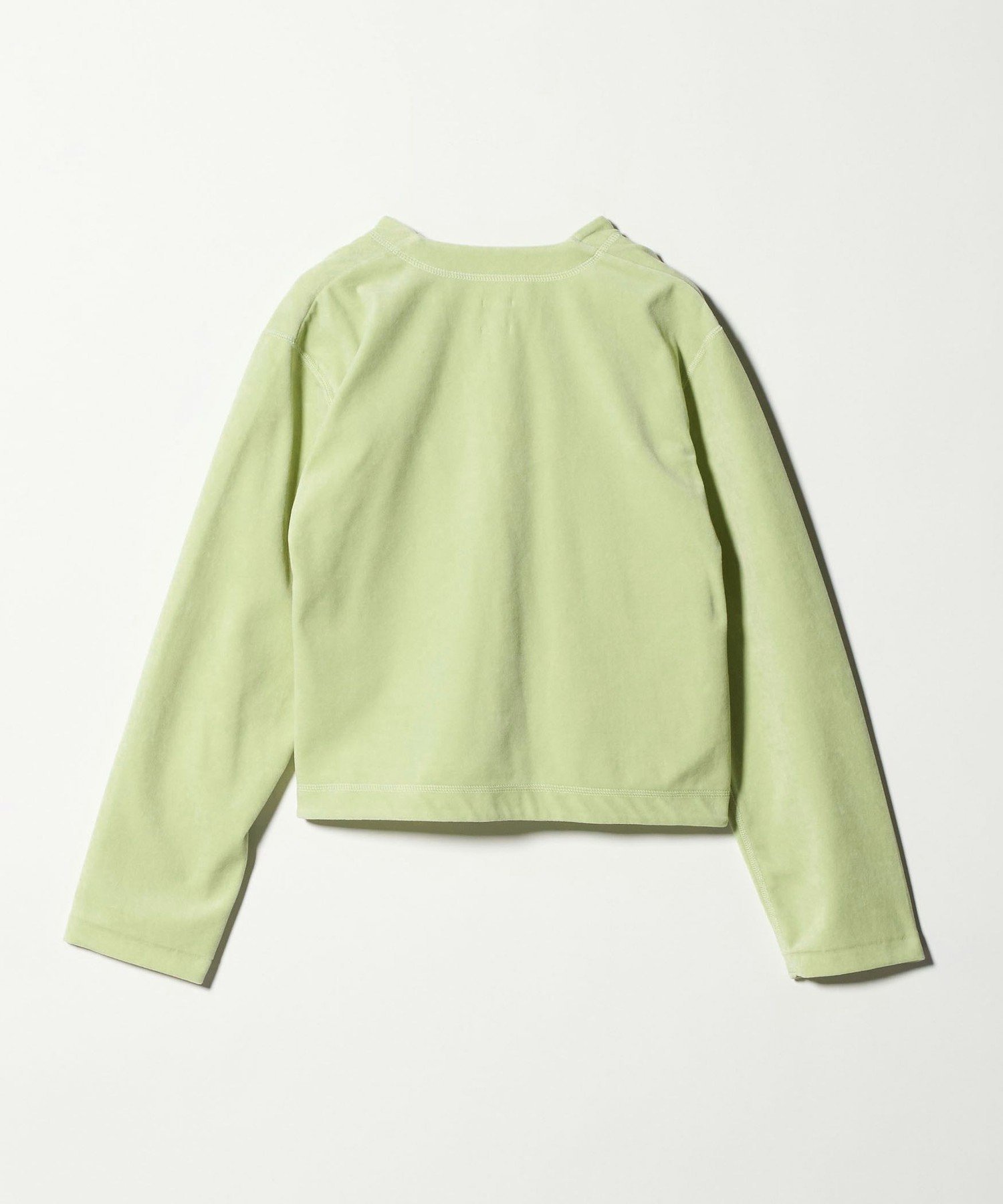 今期2026春夏<6（ROKU）＞ベロア カラー カーディガン BEAUTY&YOUTH UNITED ARROWS｜<6(ROKU)>ベロア カラー カーディガン