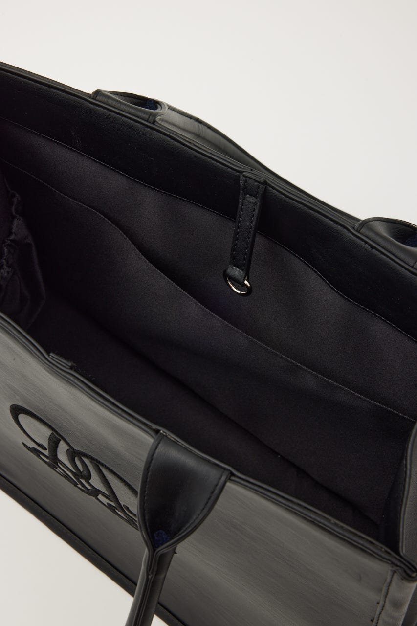 rienda｜【WEB限定】WRRロゴフェイクレザートートバッグ | Rakuten