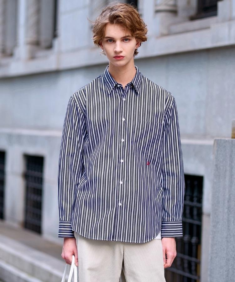 DRESSTERIOR｜THOMAS MASON ストライプシャツ | Rakuten Fashion(楽天