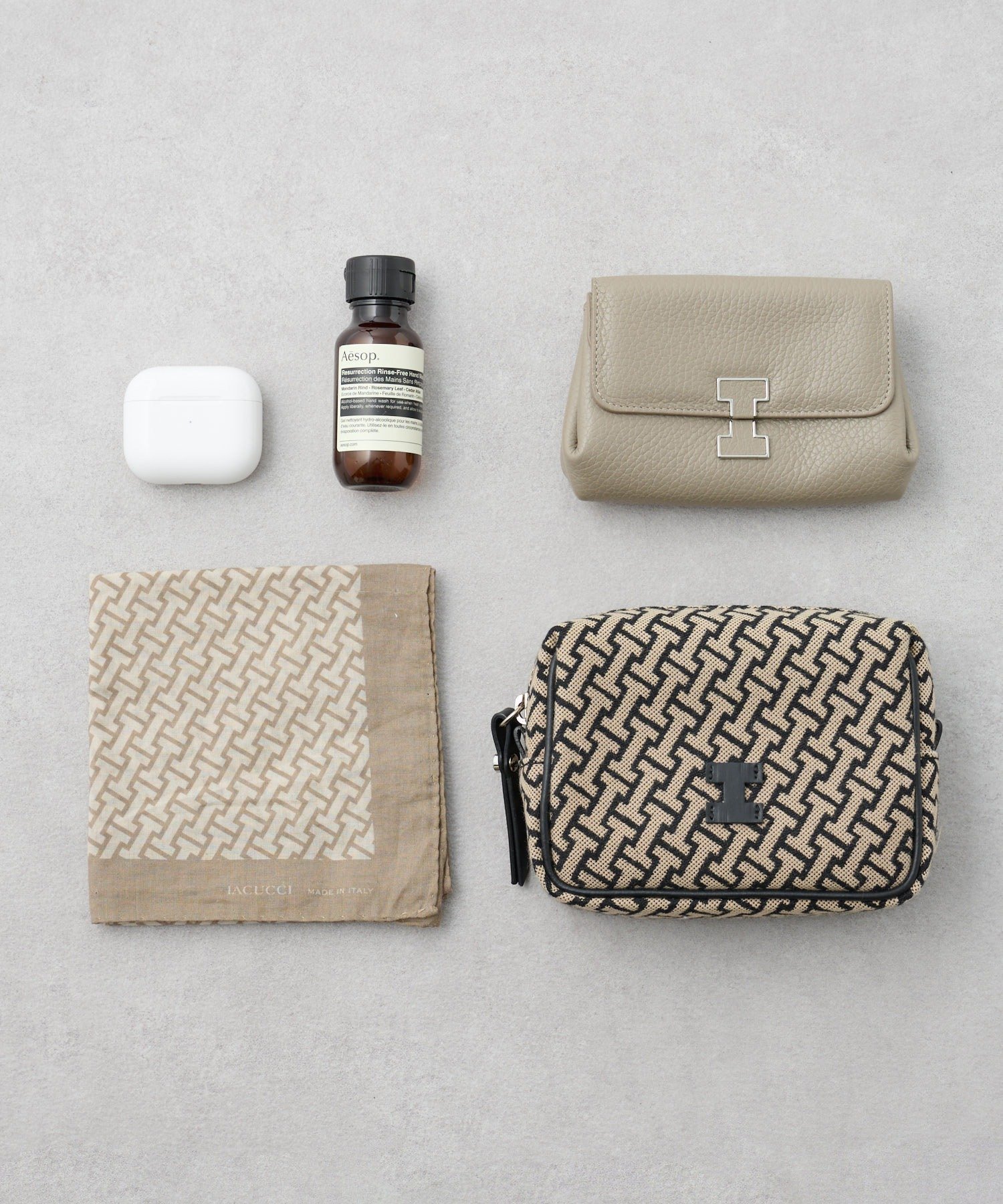 IACUCCI｜モノグランマ ポーチSD JACQUARD/RUGA | Rakuten Fashion