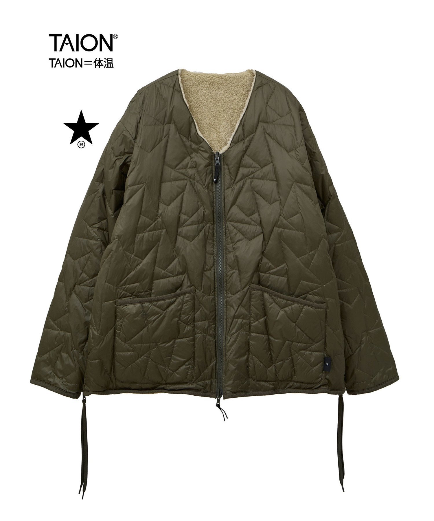 CONVERSE TOKYO｜【TAION】MILITARY STAR☆ QUILTING & BOA REVERSIBLE