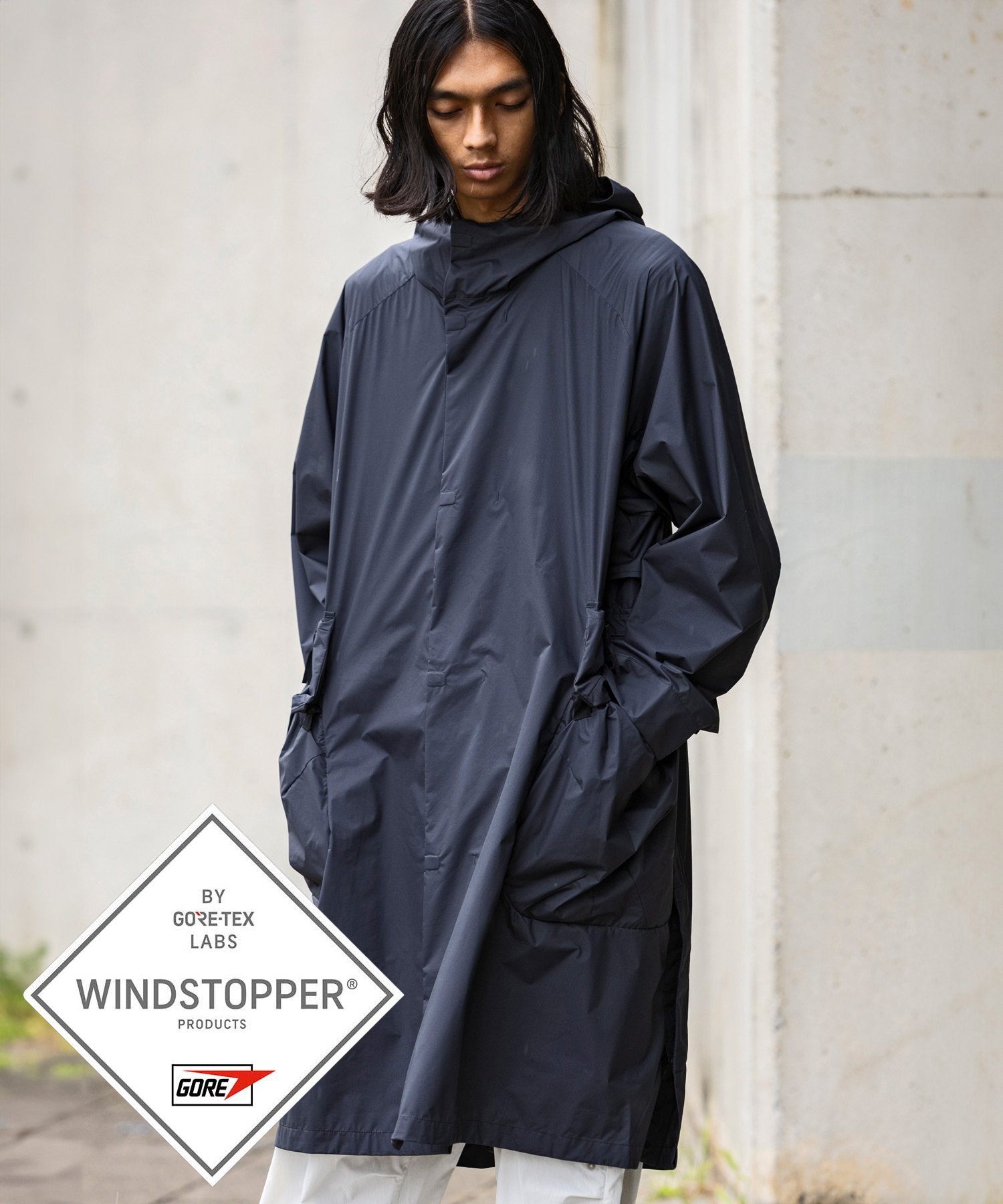 SHIFFON｜(M)alk phenix/Zak Rain Coat GTX アウター コート テック