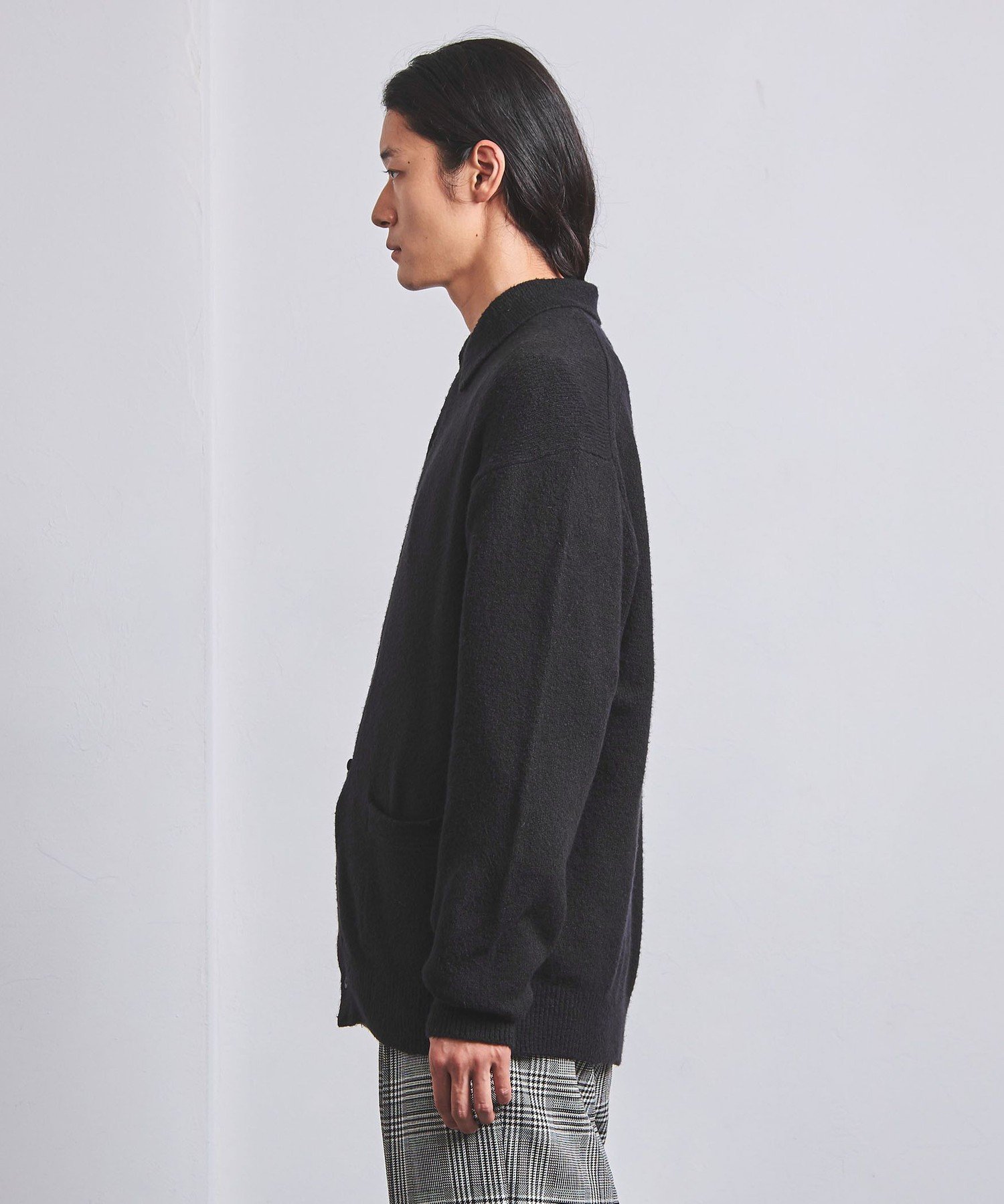 UNITED ARROWS LTD. OUTLET｜ソフトスラブ ニット ポロカーディガン