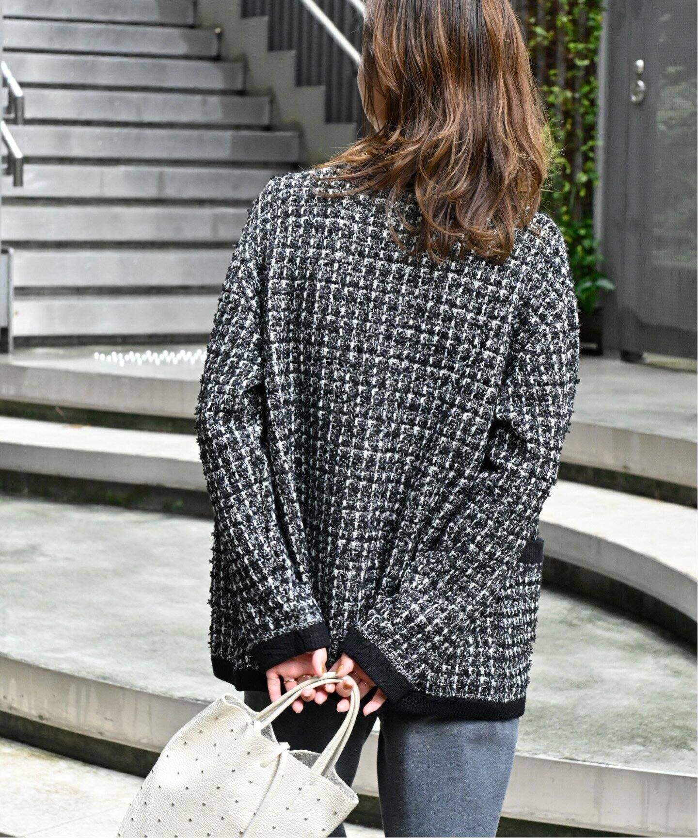 JOURNAL STANDARD relume｜《追加》TWEEDYニットジャケット | Rakuten