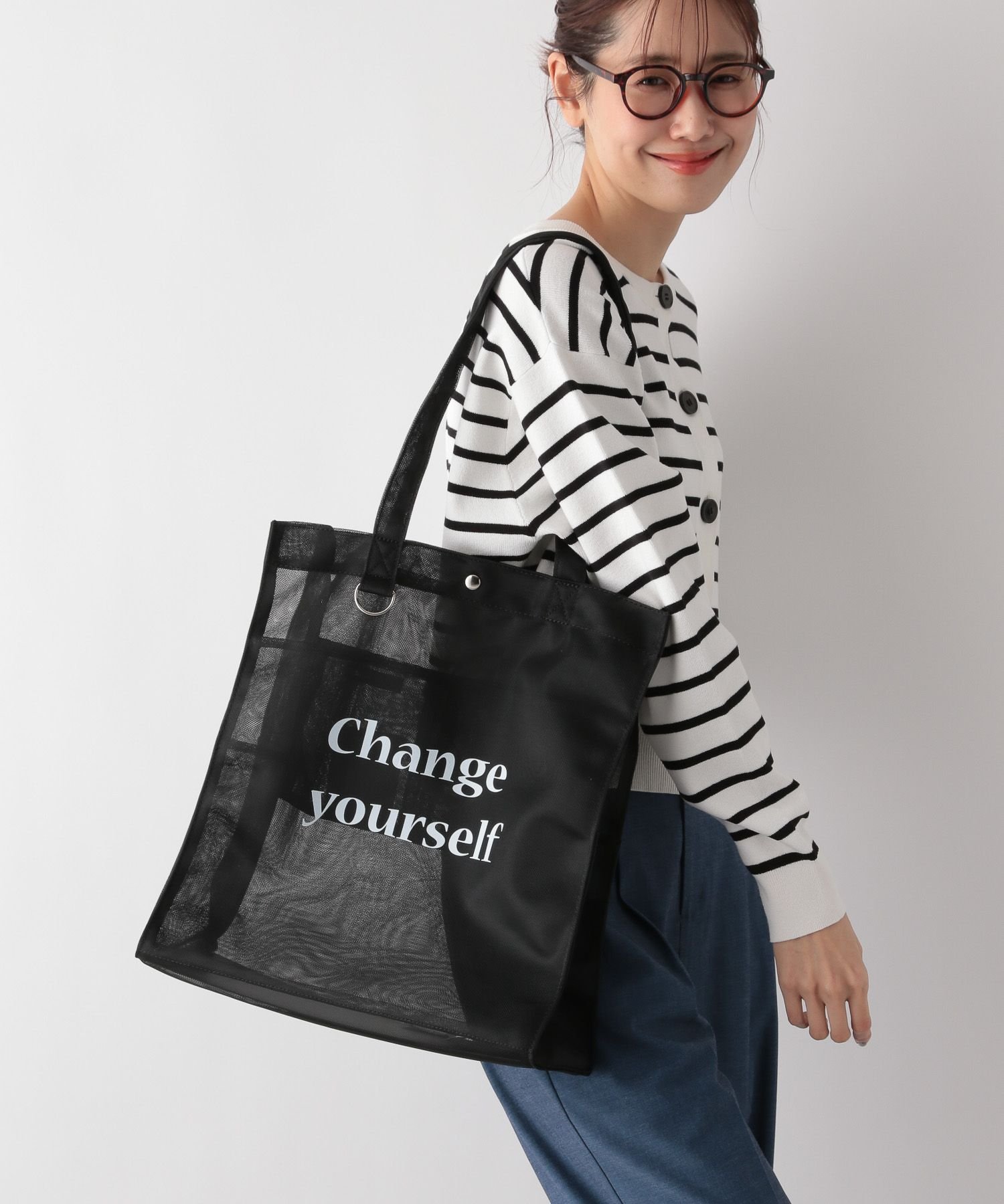 GLOBAL WORK｜推しごとマルチWAYメッシュトート/105036 | Rakuten