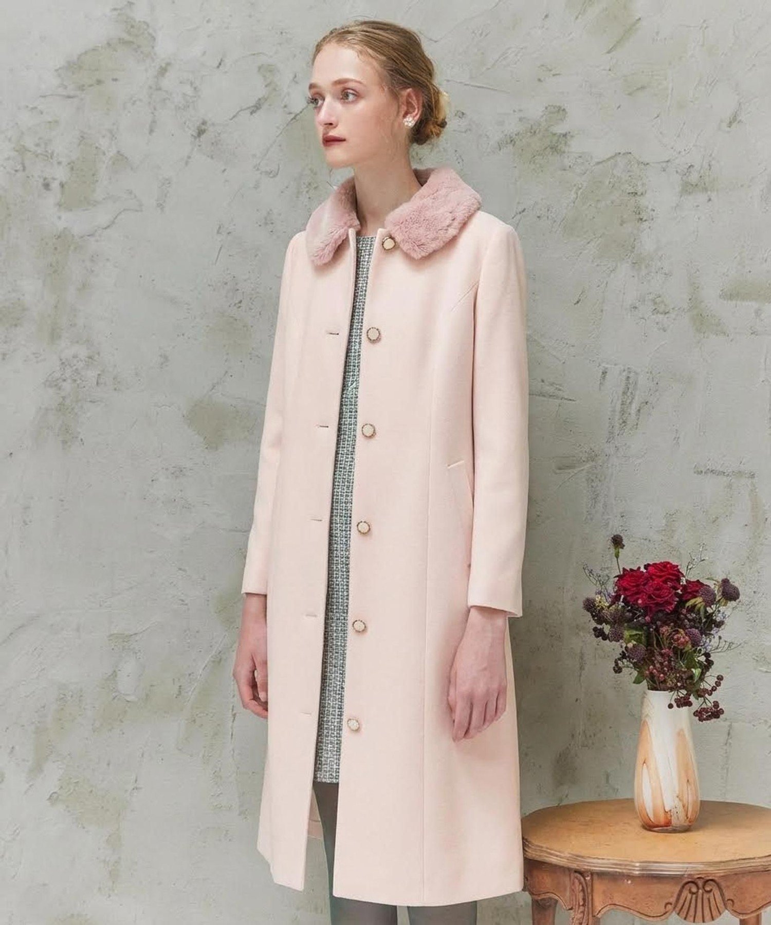 TOCCA｜TWINKLE WINTER NIGHT ウールカシミヤコート | Rakuten Fashion