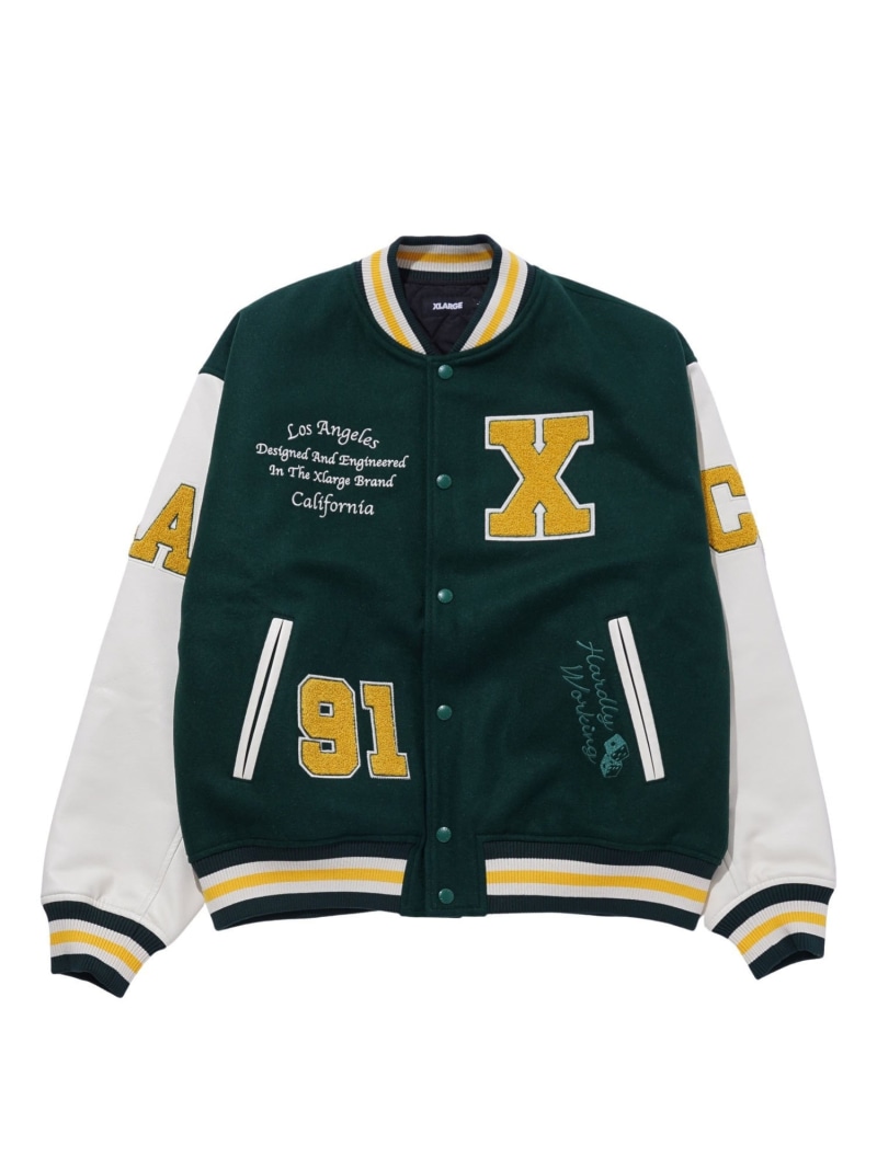 楽天市場】【SALE／10%OFF】XLARGE OG LOGO VARSITY JACKET ジャケット
