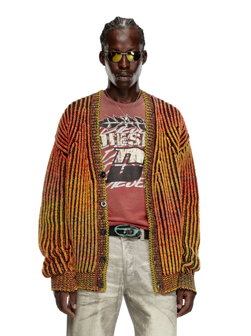 楽天市場】【SALE／40%OFF】DIESEL メンズ ニット カーディガン