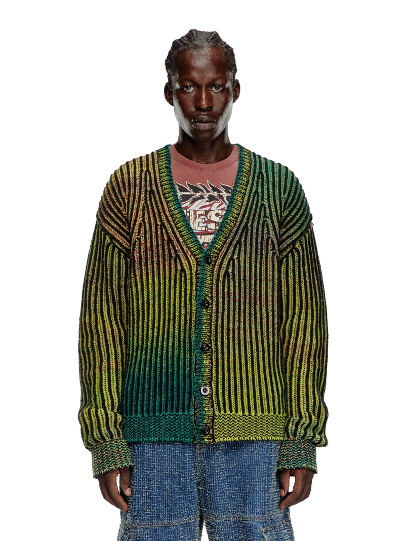楽天市場】【SALE／40%OFF】DIESEL メンズ ニット カーディガン