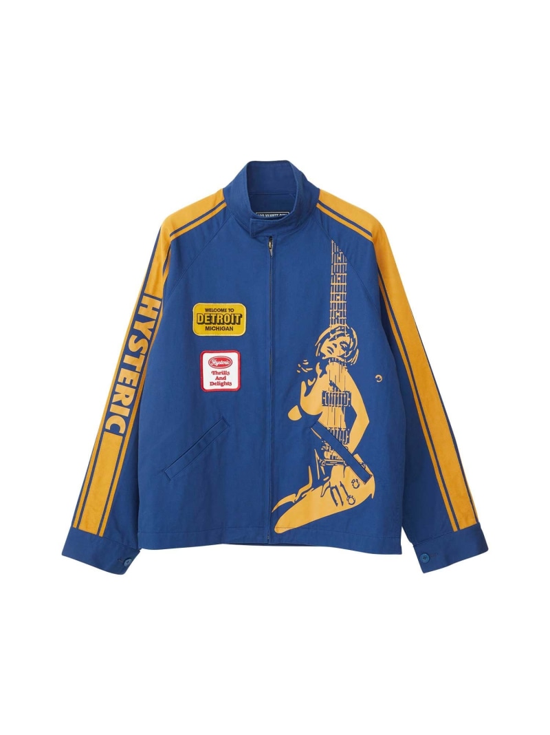 楽天市場】HYSTERIC GLAMOUR DETROIT ROCK レーシングジャケット