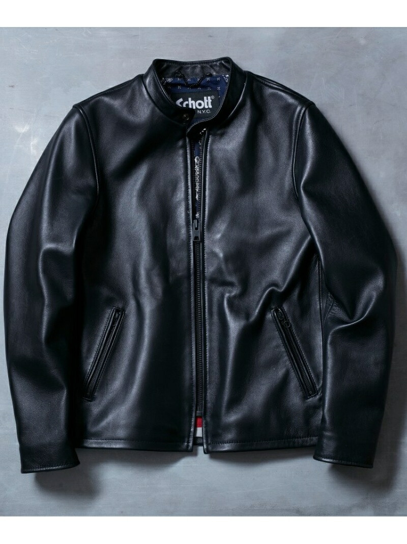 楽天市場】tk.TAKEO KIKUCHI Schott別注 レザージャケット ティーケー