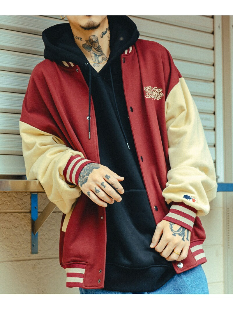 楽天市場】【SALE／50%OFF】Subciety SWEAT STADIUM JKT サブサエティ