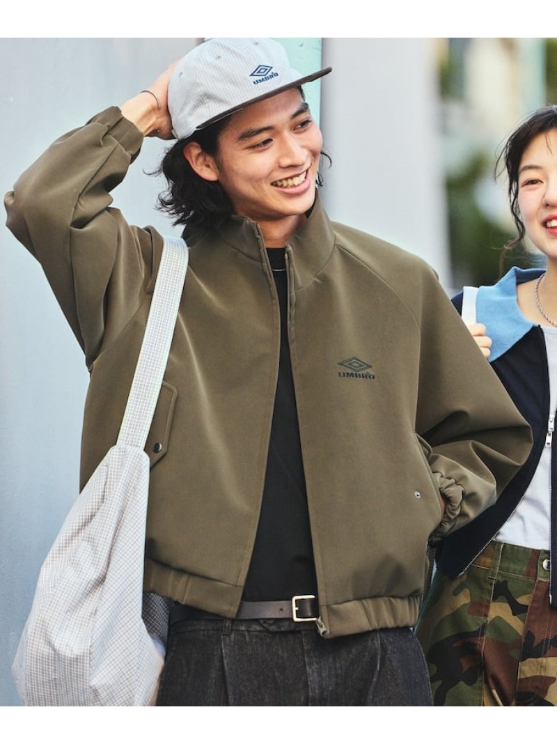 楽天市場】UMBRO SP Brushed Stand Collar Blouson 25AW フリークス