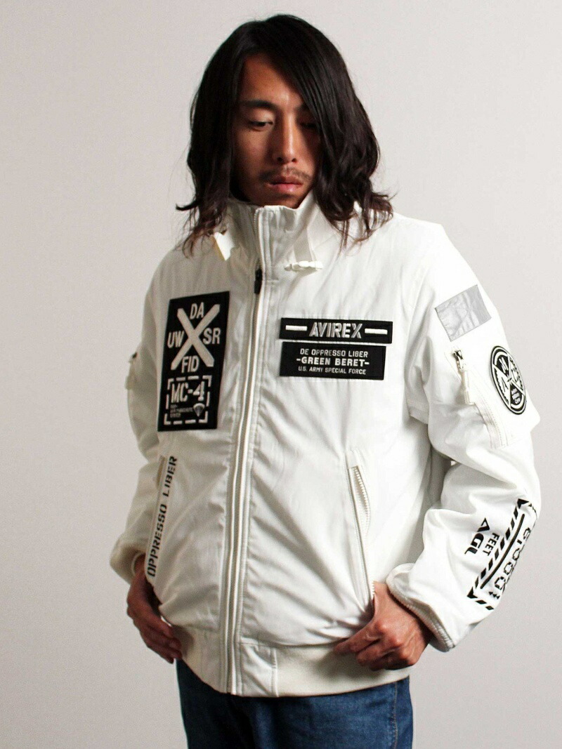 楽天市場】【SALE／62%OFF】AVIREX MA-1モデファイハロ/MA-1MODHALO