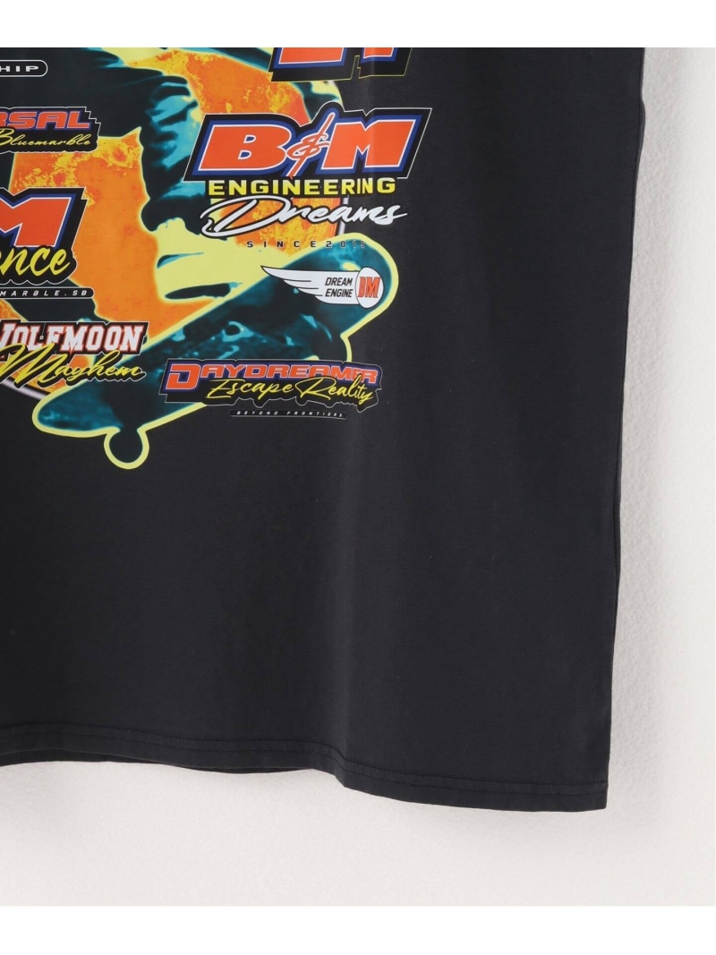 トップス BLUEMARBLE Moto print vneck sleeveles トップス BLUEMARBLE