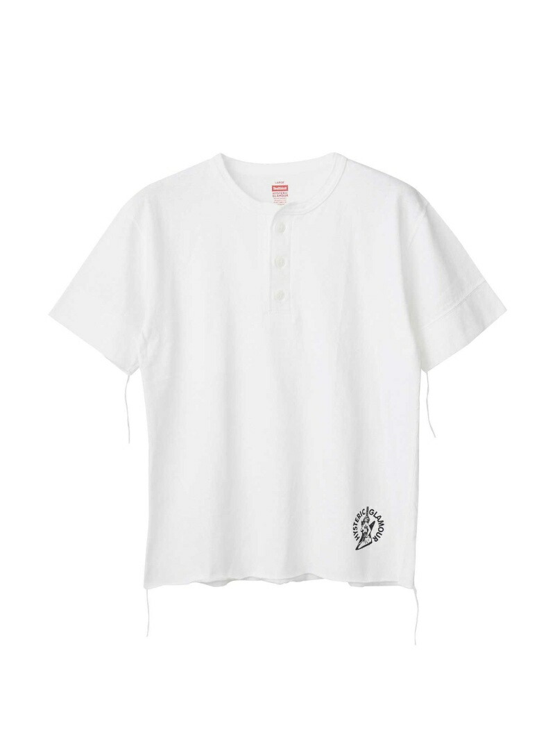 楽天市場】HYSTERIC GLAMOUR Healthknit/ヘンリーネック半袖 Tシャツ