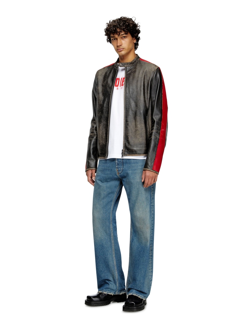 楽天市場】DIESEL メンズ レザージャケット ディーゼル ジャケット