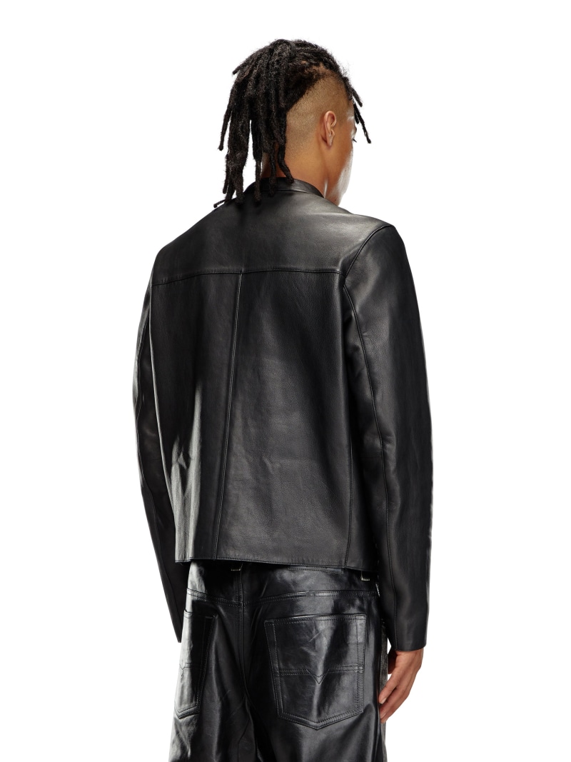 楽天市場】【SALE／52%OFF】DIESEL メンズ レザージャケット ロゴ