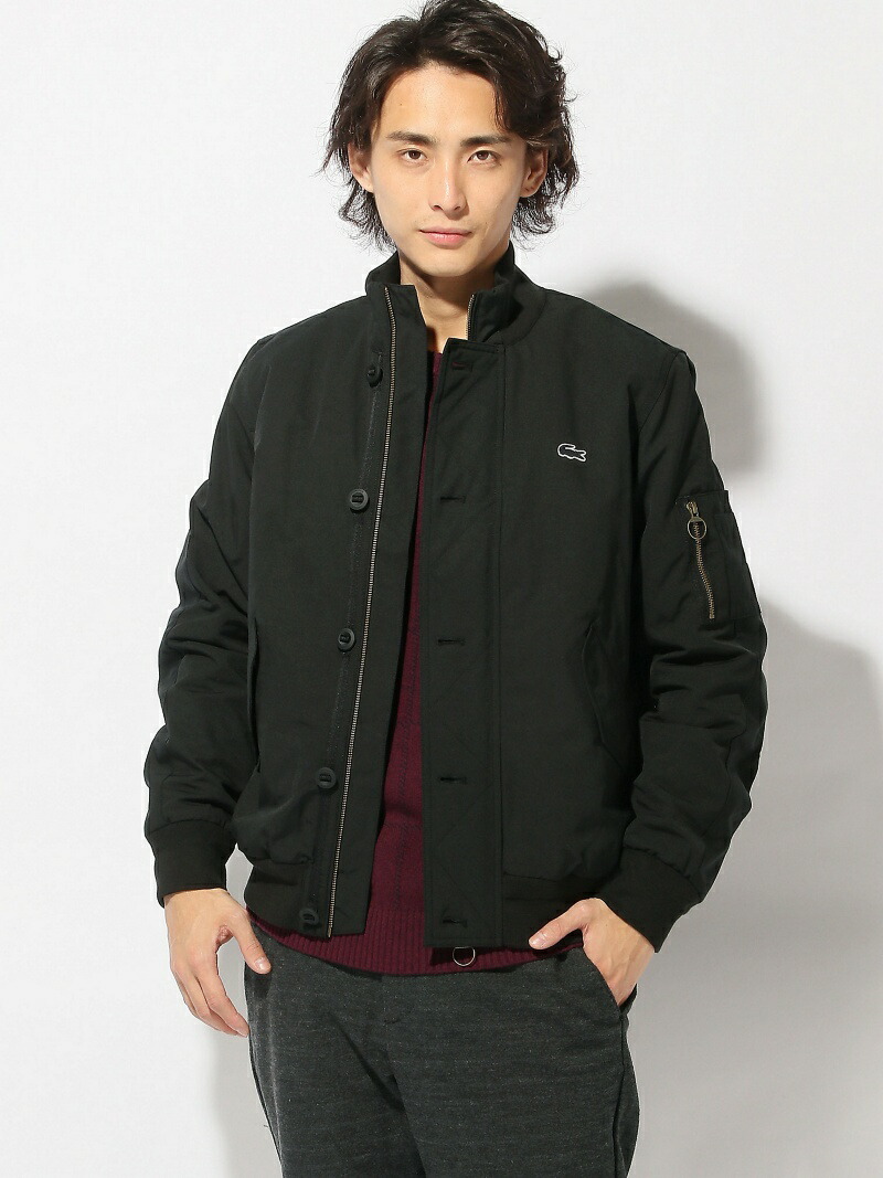 楽天市場】【SALE／50%OFF】LACOSTE 比翼ボンバージャケット ラコステ