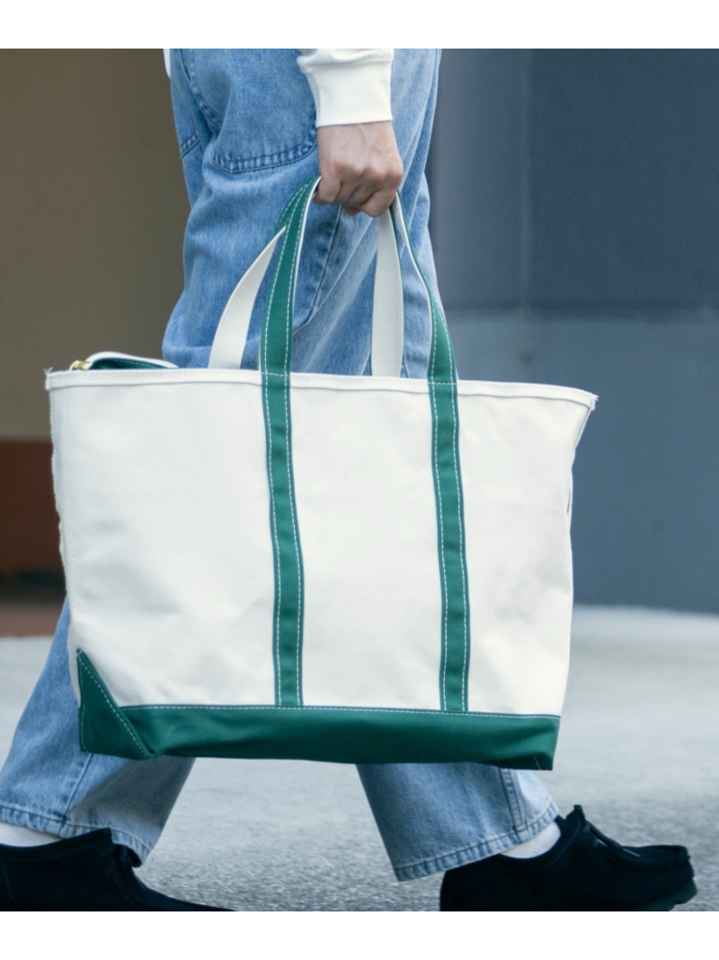 楽天市場】L.L.Bean ボート・アンド・トート・バッグ、ジップ・トップ