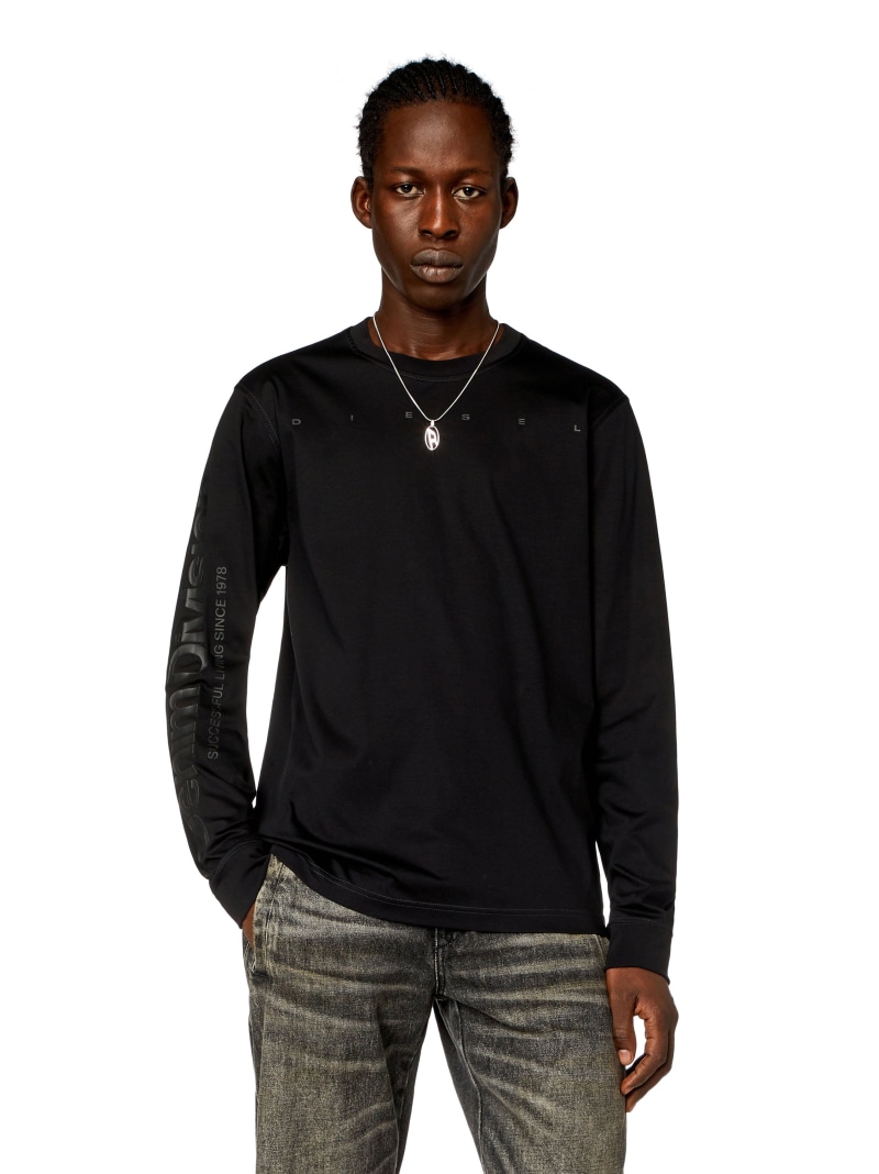 楽天市場】【SALE／40%OFF】DIESEL メンズ Tシャツ 長袖 T-MUST-LS