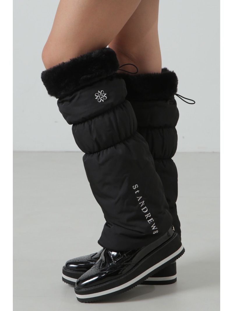 楽天市場】St ANDREWS ファー*ポリエステルタフタレッグウォーマー