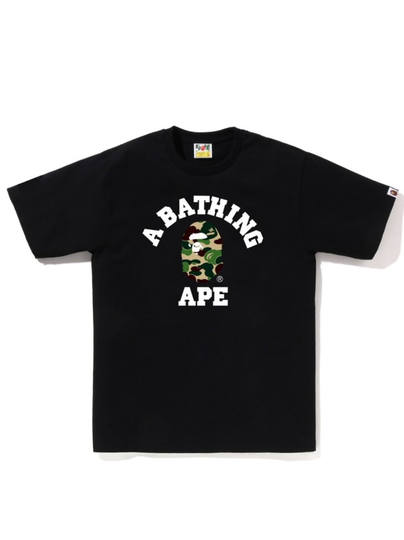 楽天市場】A BATHING APE ABC CAMO COLLEGE TEE ア ベイシング エイプ