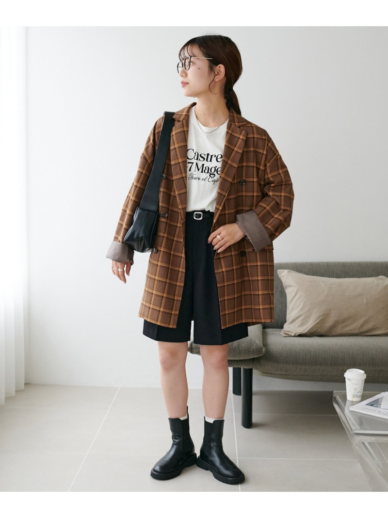 楽天市場】Discoat 《新色追加》チェックWブレストジャコット《ユニ