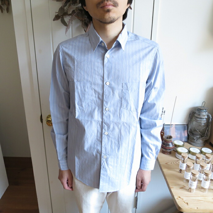 楽天市場】ENDS and MEANS Aldous Shirts / Stripe エンズアンド