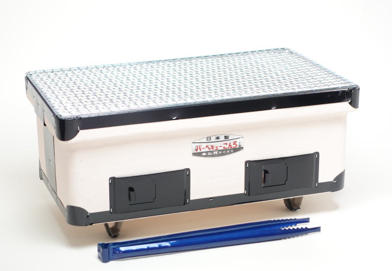 楽天市場】日本製 キンカ 炭焼 バーべキューコンロ 角型 ワイド B-3