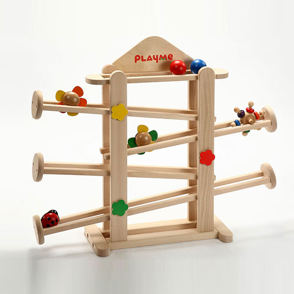 楽天市場】PlayMeToys プレイミー フラワーガーデン スロープ H0802 木