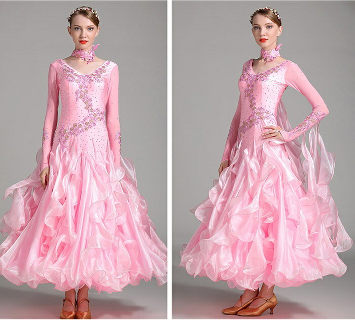 楽天市場】社交ダンス衣装 社交ダンス ドレス 社交 ダンス練習着 7