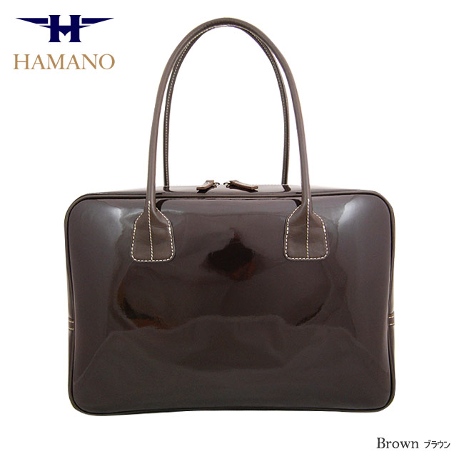 楽天市場】雑誌掲載 濱野 バッグ エナメル ボストンバッグ A4 軽量