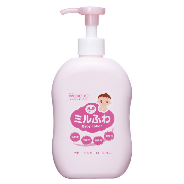 楽天市場】ミルふわ ベビーミルキーローション ポンプタイプ : サン