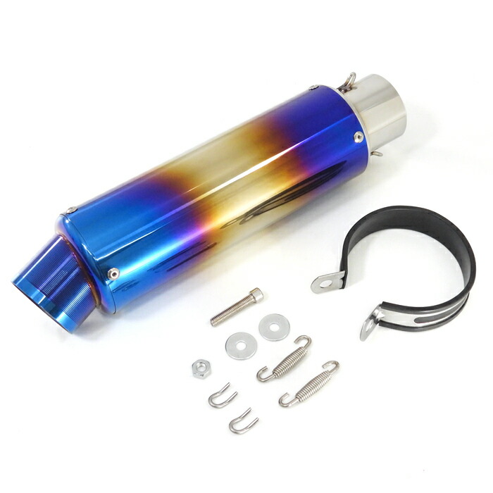 楽天市場】汎用 60.5Φ ステンレス スリップオン マフラー GP