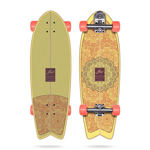 楽天市場】送料無料 YOW SURFSKATE ヤウ サーフスケート スケボー