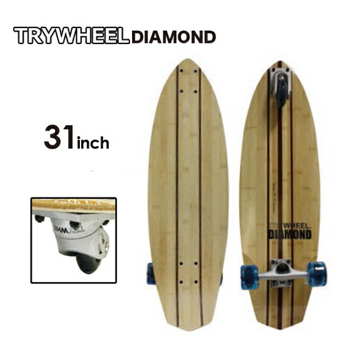 楽天市場】送料無料 TRYWHEEL トライウィール 3輪スケートボード