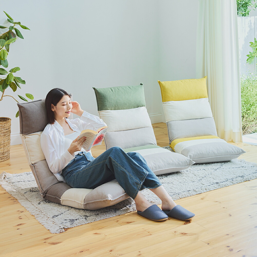 楽天市場】座椅子 relaco(リラコ) 脚楽ハイバック座椅子 / ハイバック