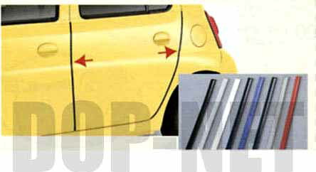 楽天市場】『エッセ』 純正 L235S L245S カラードアエッジモール