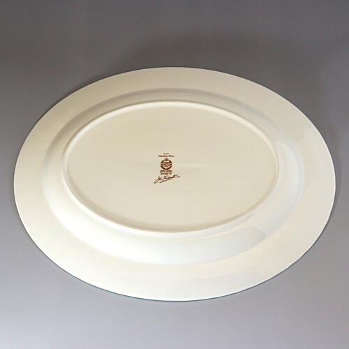 楽天市場】ミントン Minton 英国製 ハドンホール グリーン オーバル