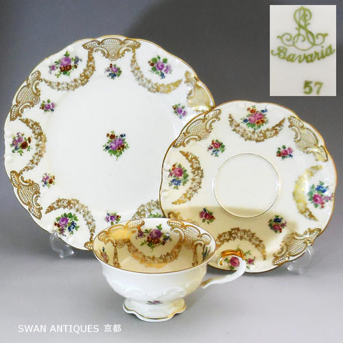 楽天市場】ドイツ ヴィンテージ ババリア Bavaria カップ＆ソーサー