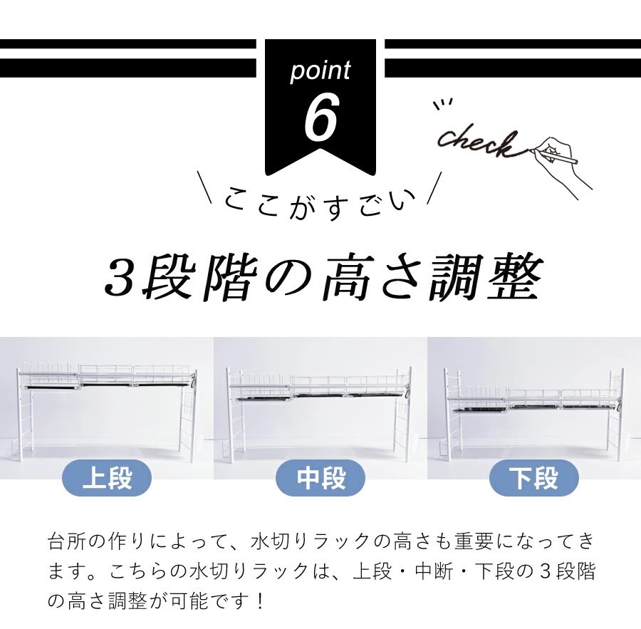 楽天市場】公式ショップ 正規品 水切りラック 珪藻土 シンク上 スリム