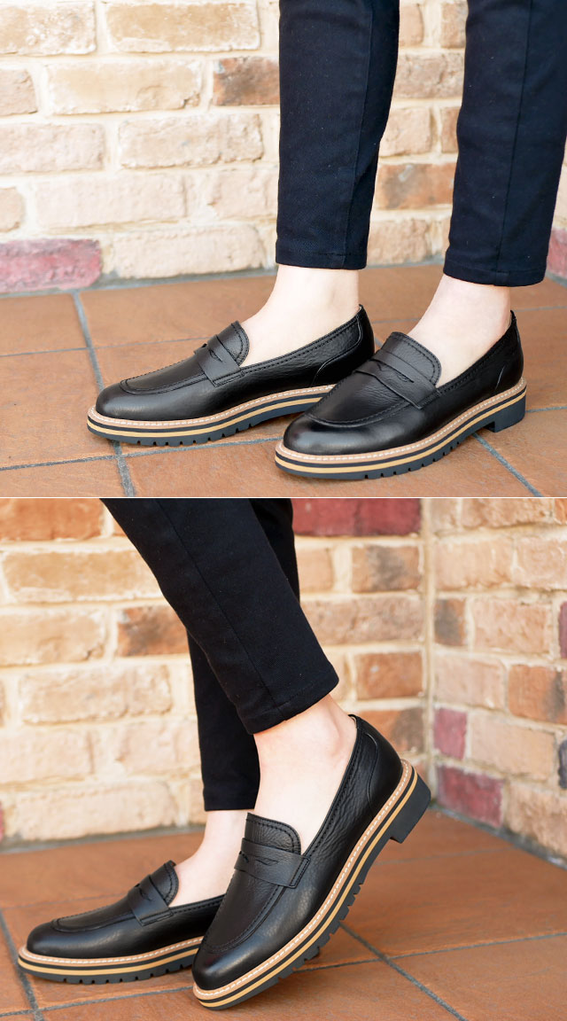 楽天市場】＼ポイント10倍／リーガル レディース 厚底ローファー