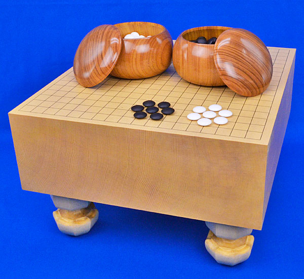 楽天市場】【囲碁セット】 すぐ始められます！碁石 碁笥 碁盤 19路 19