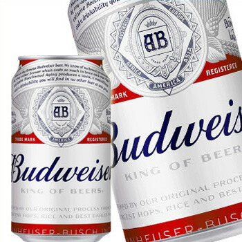 楽天市場】バドワイザー 缶ビール 330ml 1ケース24缶 ビール : サカツ
